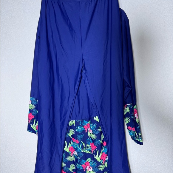 Pro Action Burkini Stlye Swimwear - Modest Full Length Sun Protective XL - Picture 2 of 10